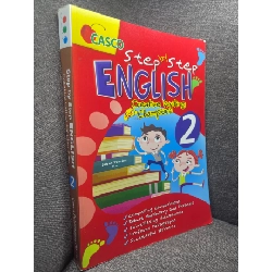 Step by step english 2 Casco mới 80% bẩn viền nhẹ HPB0405 182221