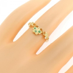 Nhẫn Emerald K18YG 0.03CT 666689