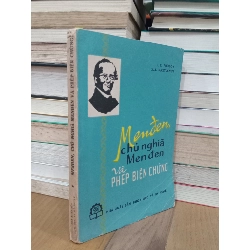 Menđen, chủ nghĩa Menđen và phép biện chứng - I. T. Frolov, X. A. Paxtusnưi 736475
