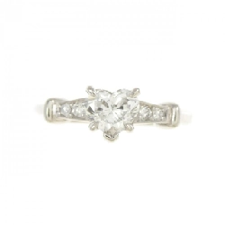 Nhẫn kim cương PT900 0.559CT E VS2 hình trái tim - Hàng hiệu Authentic 874958