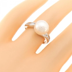 Nhẫn ngọc trai Akoya PT900 9.1mm - Hàng hiệu Authentic 855408