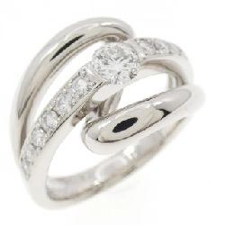 Nhẫn kim cương PT950 0.55CT - Hàng hiệu Chính hãng