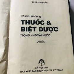 TRA CỨU SỬ DỤNG THUỐC & BIỆT DƯỢC TRONG - NGOÀI NƯỚC  335507