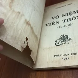 II Sách Phật Giáo: Vô Niệm Viên Thông (Yếu Quyết) - Thích Minh Thiền - PL. 2527 • 1983 623149