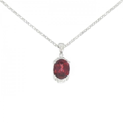 Dây chuyền Garnet K18WG 4.00CT - Hàng hiệu Chính hãng