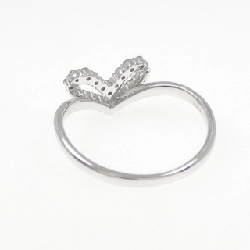 Nhẫn kim cương hình trái tim K18WG 0.20CT - Hàng hiệu Authentic 851785