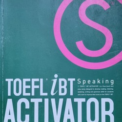 Tiếng Anh - COMBO 2 quyển TOEFT iBT ACTIVATOR SPEAKING (Intermediate và Advanced) 158747