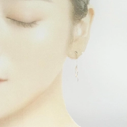 K18YG Bông tai - Hàng hiệu Authentic 869249