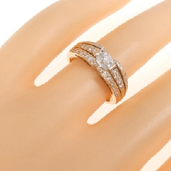 Nhẫn kim cương K18PG 0.425CT 672004