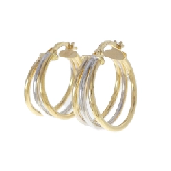 Bông tai 750YG/750WG - Hàng hiệu Authentic 865134