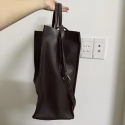 Túi Tote OUI Nâu Choco Siêu to Đựng vừa laptop 717758