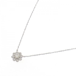 Dây chuyền kim cương hoa PT900/PT850 0.20CT - Hàng hiệu Chính hãng 857531