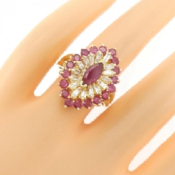 Nhẫn Ruby K18YG 2.34CT - Hàng hiệu Chính hãng 850070