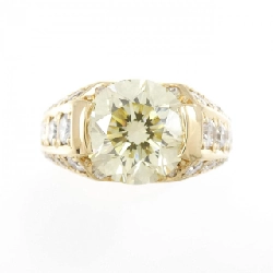 Nhẫn kim cương K18YG 3.117CT 673308