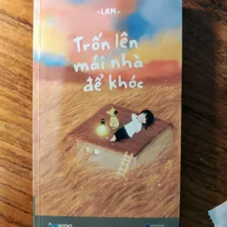 Combo sách Trốn lên mái nhà để khóc + Thưa ngoại con mới về - Lam (còn mới) 1029541