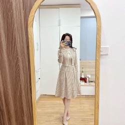 Váy tweed mỏng mới 99%