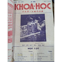 Khoa học phổ thông số 94 -105 ( trọn 12 số đóng chung bìa cứng ) 127134