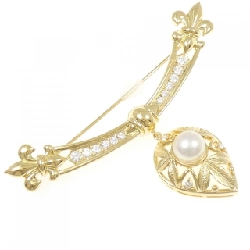 Brooch ngọc trai Akoya Mikimoto 7.5mm 666614