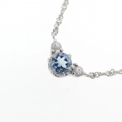 PT900/PT850 Aquamarine Necklace - Hàng hiệu Authentic 858616