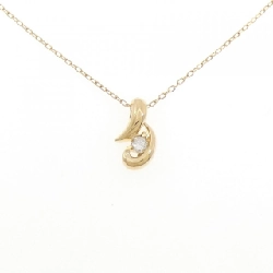 Dây chuyền kim cương K18YG 0.1CT - Hàng hiệu Chính hãng