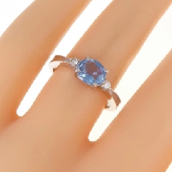 【Tái chế】Nhẫn Aquamarine 0.77CT 671863