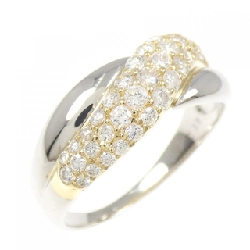 Nhẫn kim cương PT900/K18YG 0.80CT - Hàng hiệu Chính hãng