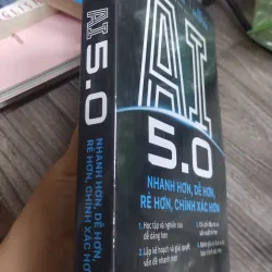 Sách - AI 5.0 - nhanh hơn dễ hơn rẻ hơn chính xác hơn - Sách nguyên seal 932419