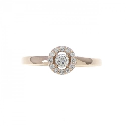 Nhẫn kim cương K18PG 0.12CT - Hàng hiệu Chính hãng 849448