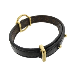 Louis Vuitton Monogram Bracelet LV Eclipse 17cm M8103F - Hàng hiệu Authentic 772642
