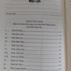 Địa CHÍ HÀNH CHÍNH CÁC TỈNH NAM KỲ  497817