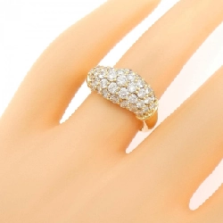 Nhẫn kim cương Pavé K18YG 1.63CT - Hàng hiệu chính hãng 852656