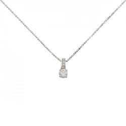 Dây chuyền kim cương PT900/PT850 0.436CT E SI1 VG - Hàng hiệu Chính hãng