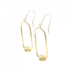 K18YG Bông tai - Hàng hiệu Chính hãng 876031