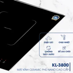 Bếp từ đôi KALITE KL-3800 thiết kế sang trọng, chuẩn châu Âu 795705