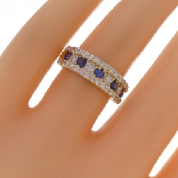 Nhẫn Sapphire K18YG - Hàng hiệu Chính hãng 851135