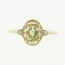 K18YG Nhẫn Đá Màu - Hàng hiệu Chính hãng 854467