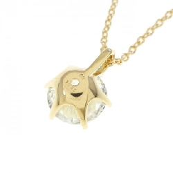 K18YG Solitaire Dây chuyền kim cương 1.035CT H I1 VG - Hàng hiệu Chính hãng 874522