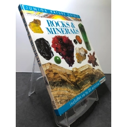 Rocks and Minerals BÌA CỨNG mới 85% bẩn nhẹ Junior Nature Guides HPB2707 NGOẠI VĂN