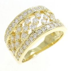 Nhẫn kim cương K18YG 1.00CT