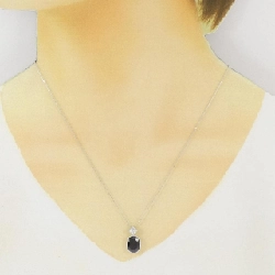 K18WG Sapphire Necklace 3.32CT - Hàng hiệu Authentic 859882