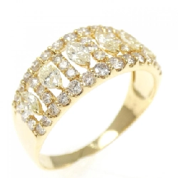 Nhẫn kim cương K18YG 1.00CT