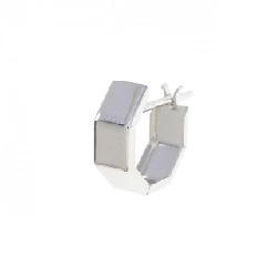 K18WG Bông tai một bên - Hàng hiệu Authentic