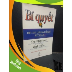 (TẶNG BOOKMARK) Bí quyết Điều nhà lãnh đạo tầm cở biết và làm - Blanchard và Miller 2006 mới 80% ố bẩn nhẹ RBK2404 kỹ năng quản trị