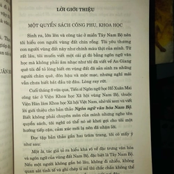 Ngôn ngữ văn hoá Nam Bộ - Tiến sĩ ngôn ngữ học Hồ Xuân Mai 466298