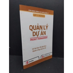 Quản lý dự án mới 80% ố bẩn nhẹ 2008 HCM2809 Gary R. Heerkens QUẢN TRỊ