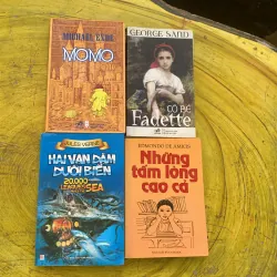 COMBO HAI VẠN DẶM DƯỚI BIỂN- NHỮNG TẤM LÒNG CAO CẢ- CÔ BÉ FADETTE-MOMO 