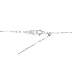 Dây chuyền kim cương 750WG/K18WG hình lông vũ 0.15CT - Hàng hiệu Authentic 864131