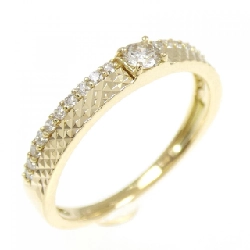 Nhẫn kim cương K18YG 0.27CT - Hàng hiệu Authentic