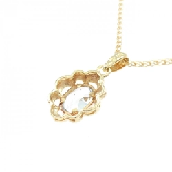 K18YG Aquamarine Necklace - Hàng hiệu Authentic 856847