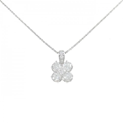 Dây chuyền kim cương hoa PT900/PT850 1.00CT - Hàng hiệu Chính hãng